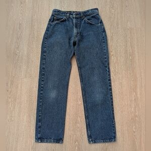 Vintage Levi's 505 Jeans Women's 30 Orange Tab Made In USA 80s RARE